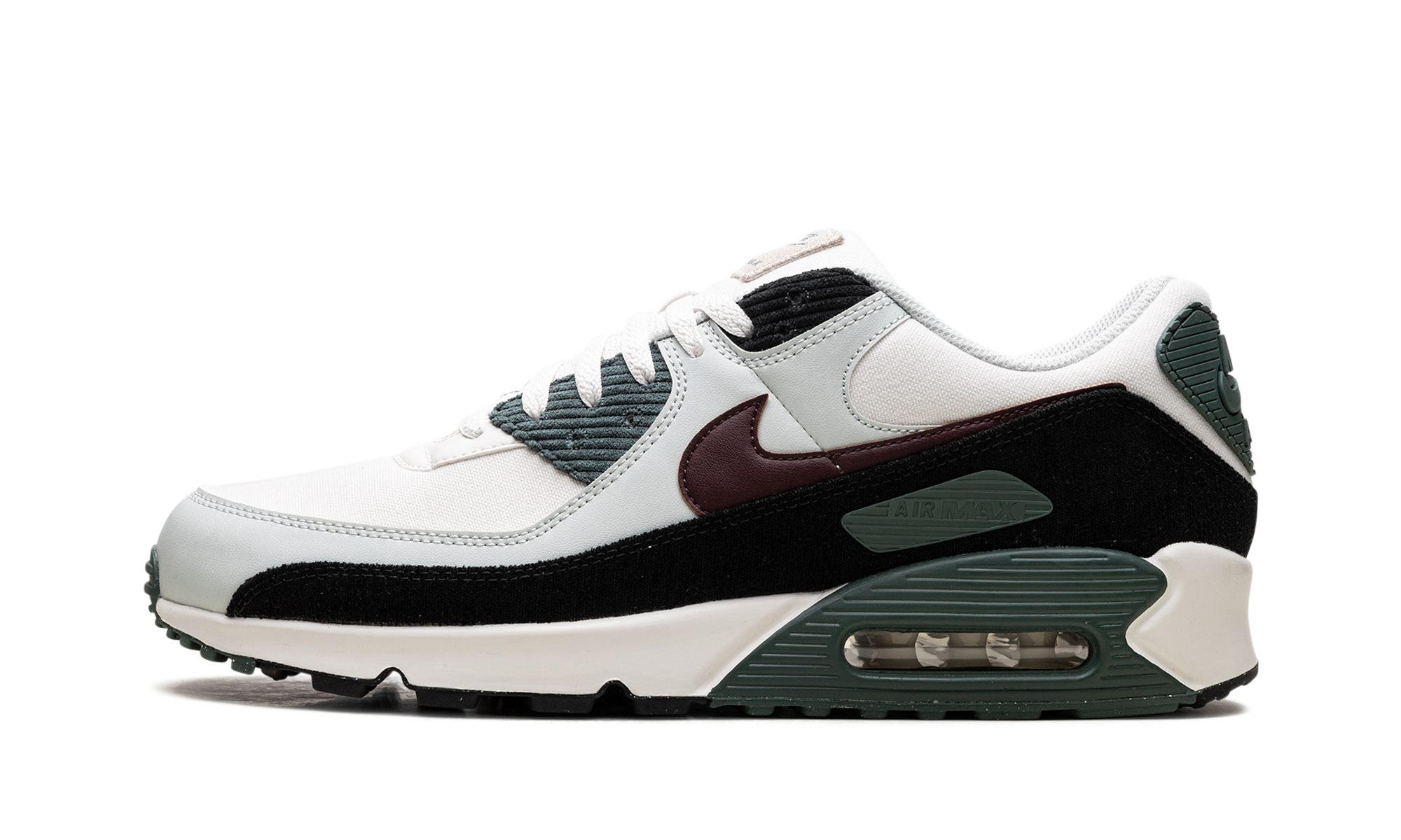 Nike Air Max 90 Burgundy Crush Vintage Green FV6059 001