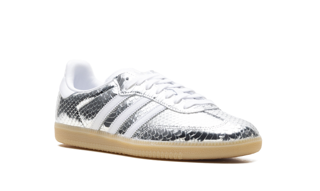 Adidas Adidas Samba OG WMNS Patent Snakeskin Silver Metallic IH9016