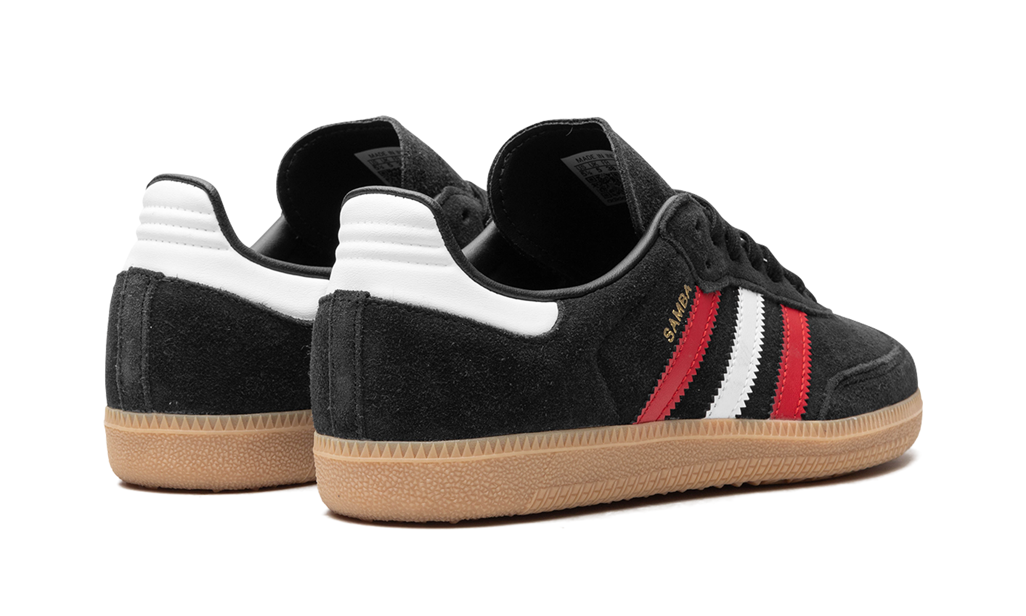 Adidas Samba OG core black/better scarlet/GUM 3 IG1824