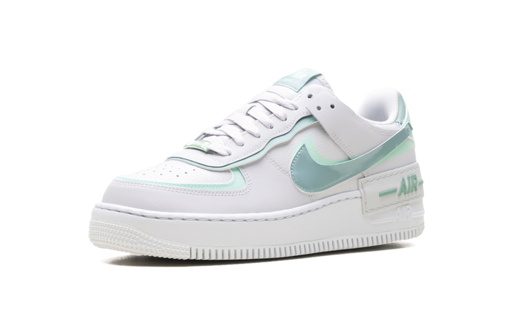 Nike Air Force 1 Shadow Low WMNS Vast Grey/Cannon Mint Foam CI0919 005