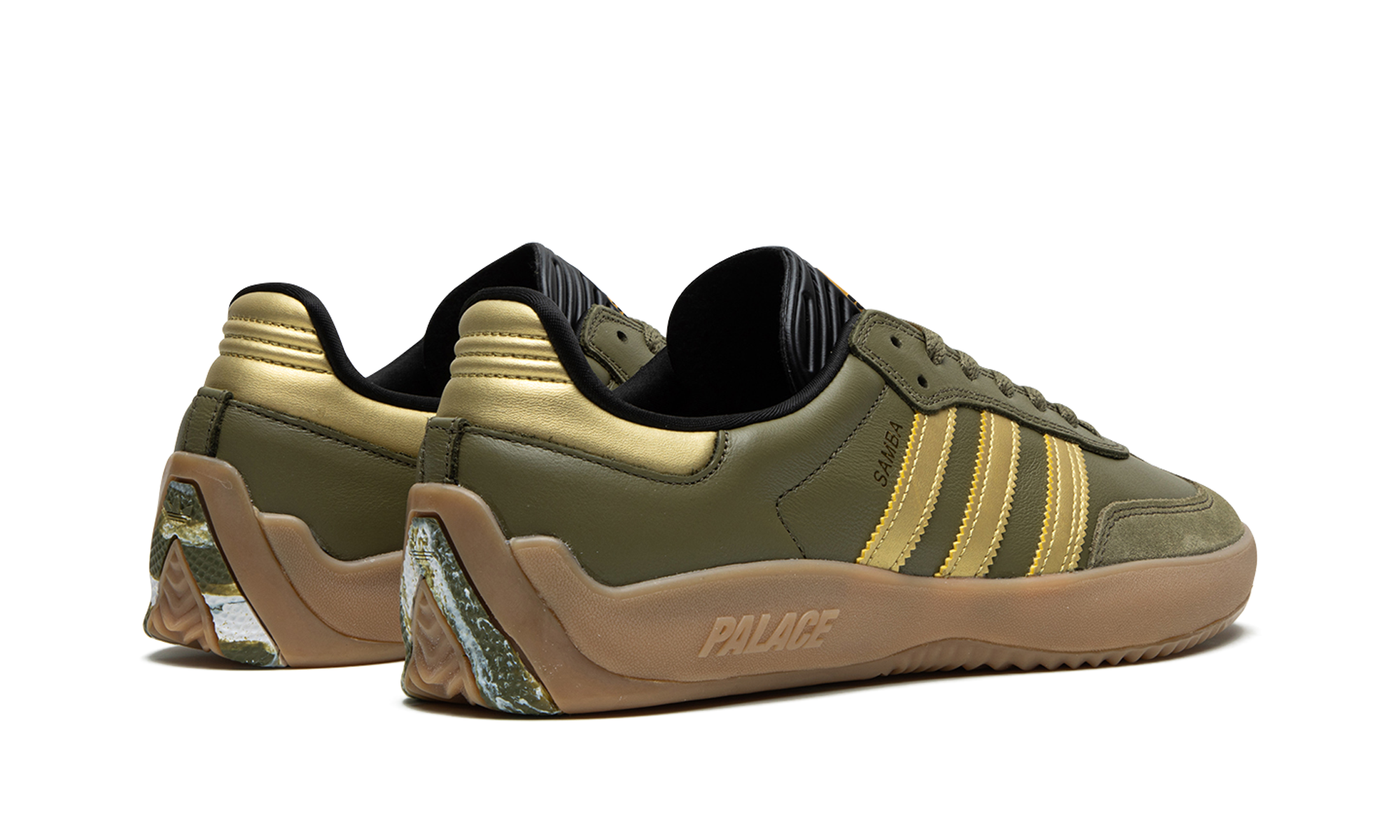 Adidas Puig Samba Palace - Olive Gold HQ6100