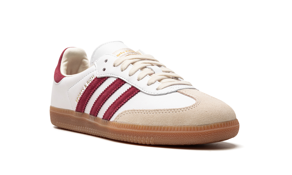 Adidas Samba OG Sporty & Rich - White Core Burgundy IF5660
