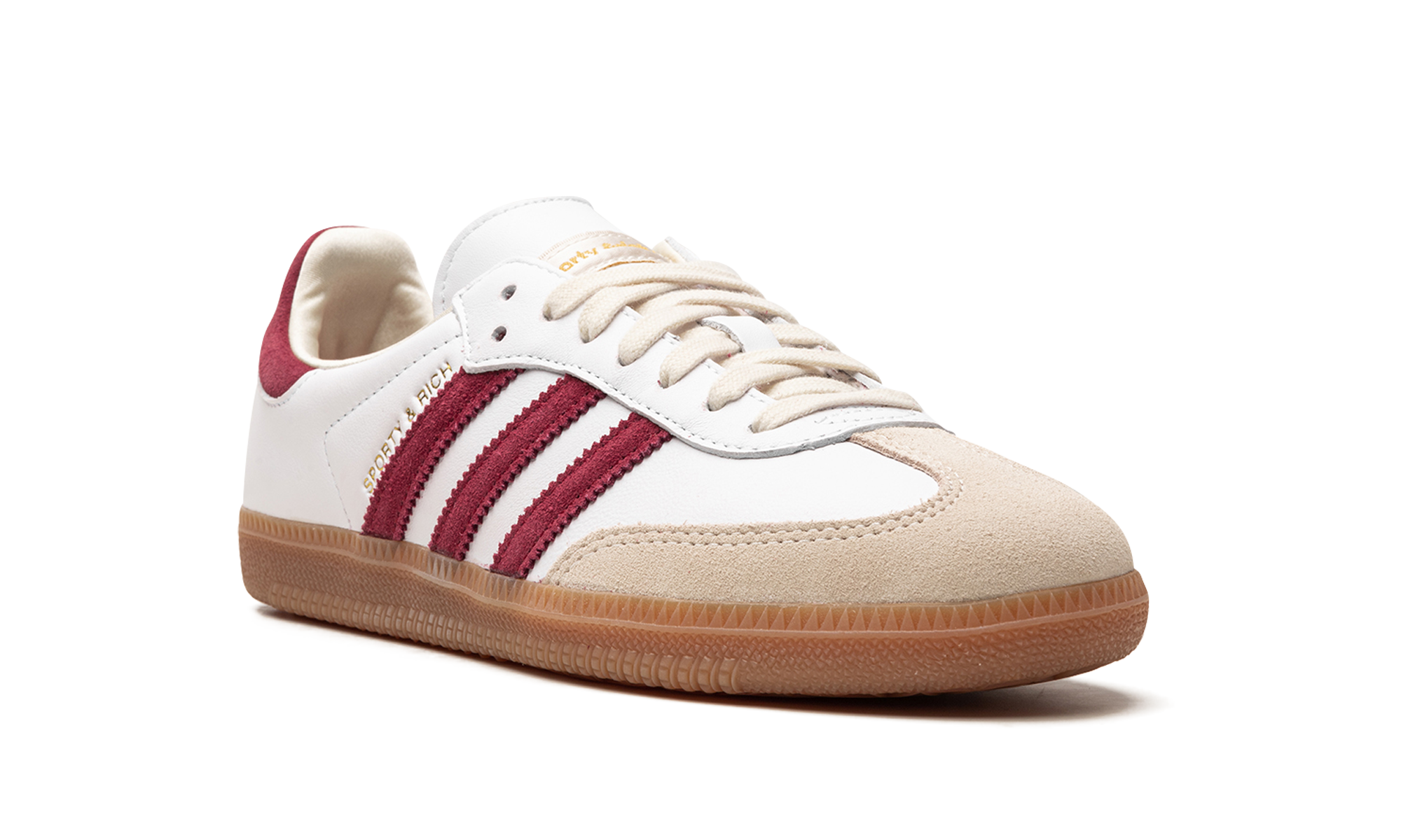 Adidas Samba OG Sporty & Rich - White Core Burgundy IF5660
