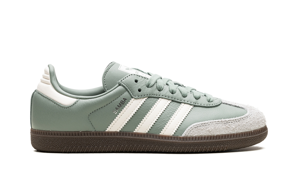 Adidas Samba OG Silver Green Chalk White JI1866
