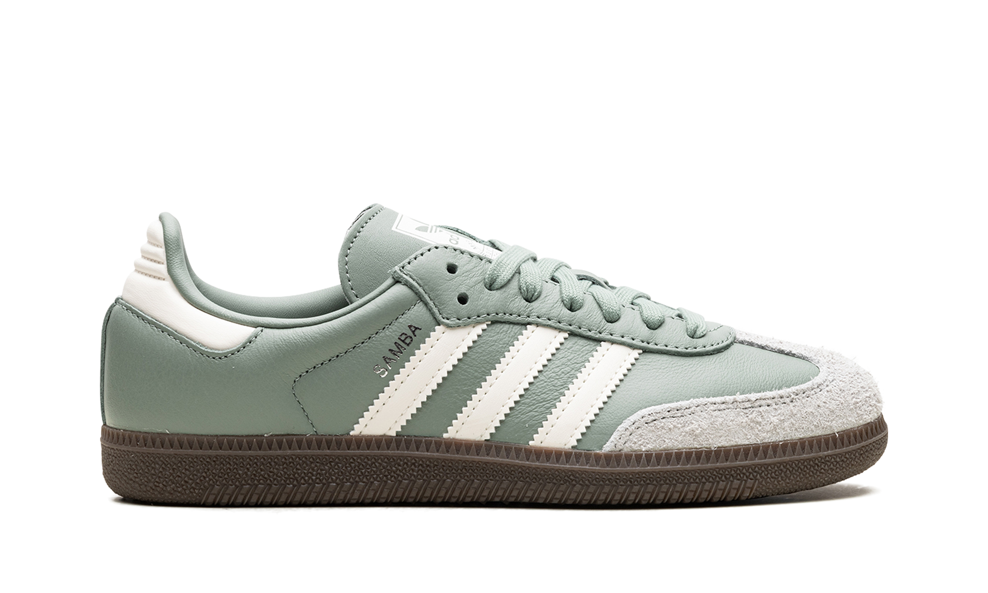 Adidas Samba OG Silver Green Chalk White JI1866