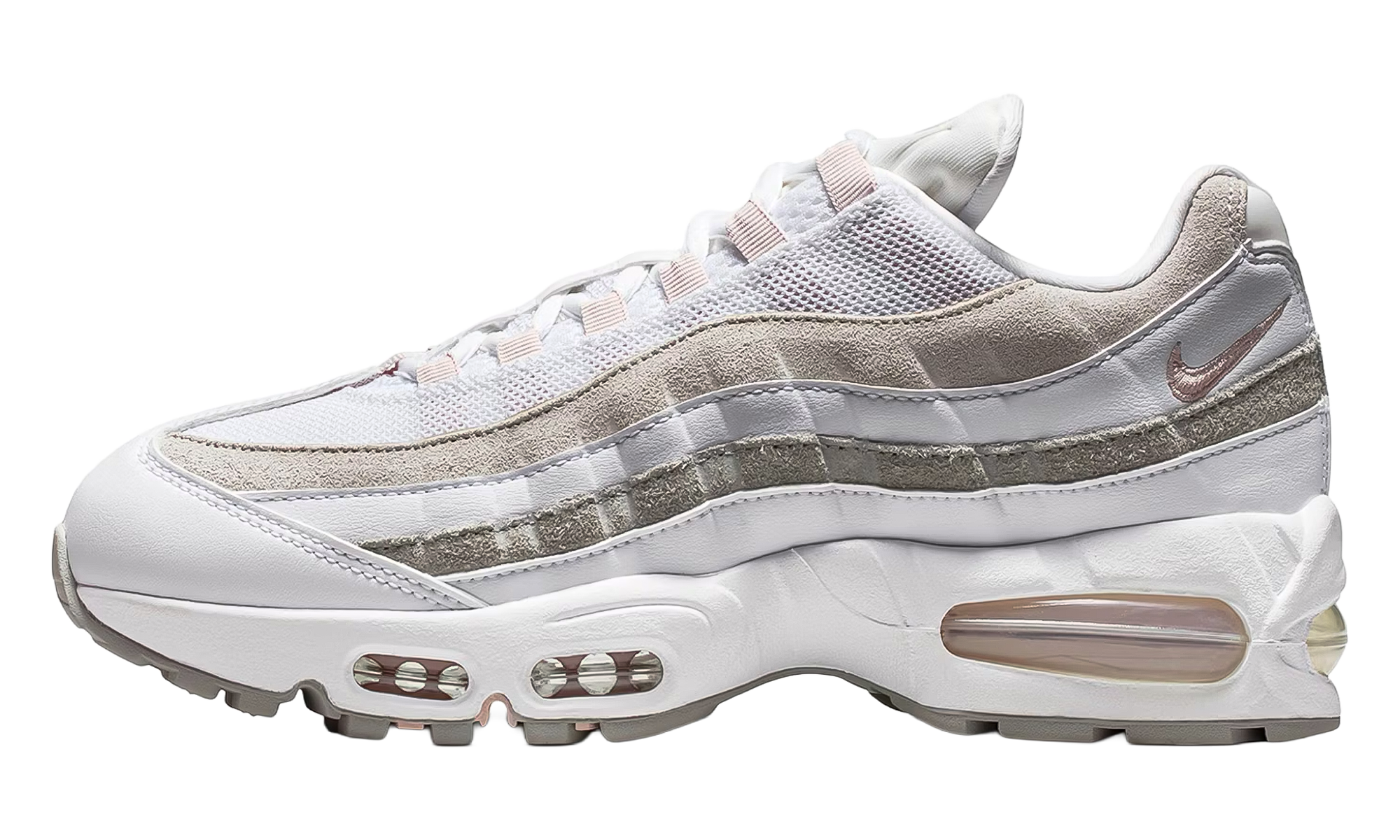 Nike Air Max 95 OG WMNS Big Bubble White Pearl Grey IB6396 102