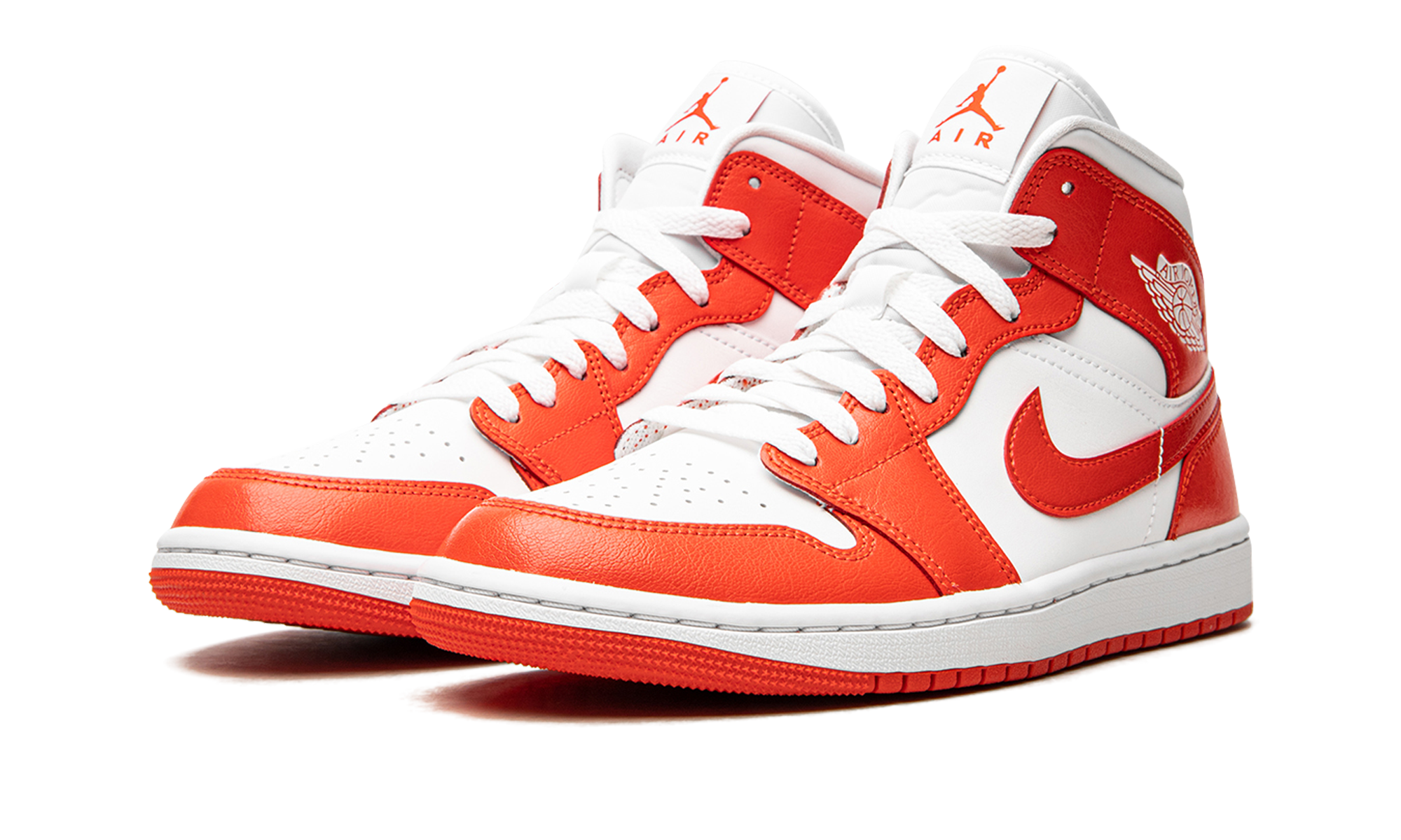 AIR JORDAN 1 MID WMNS Habanero Red BQ6472 116