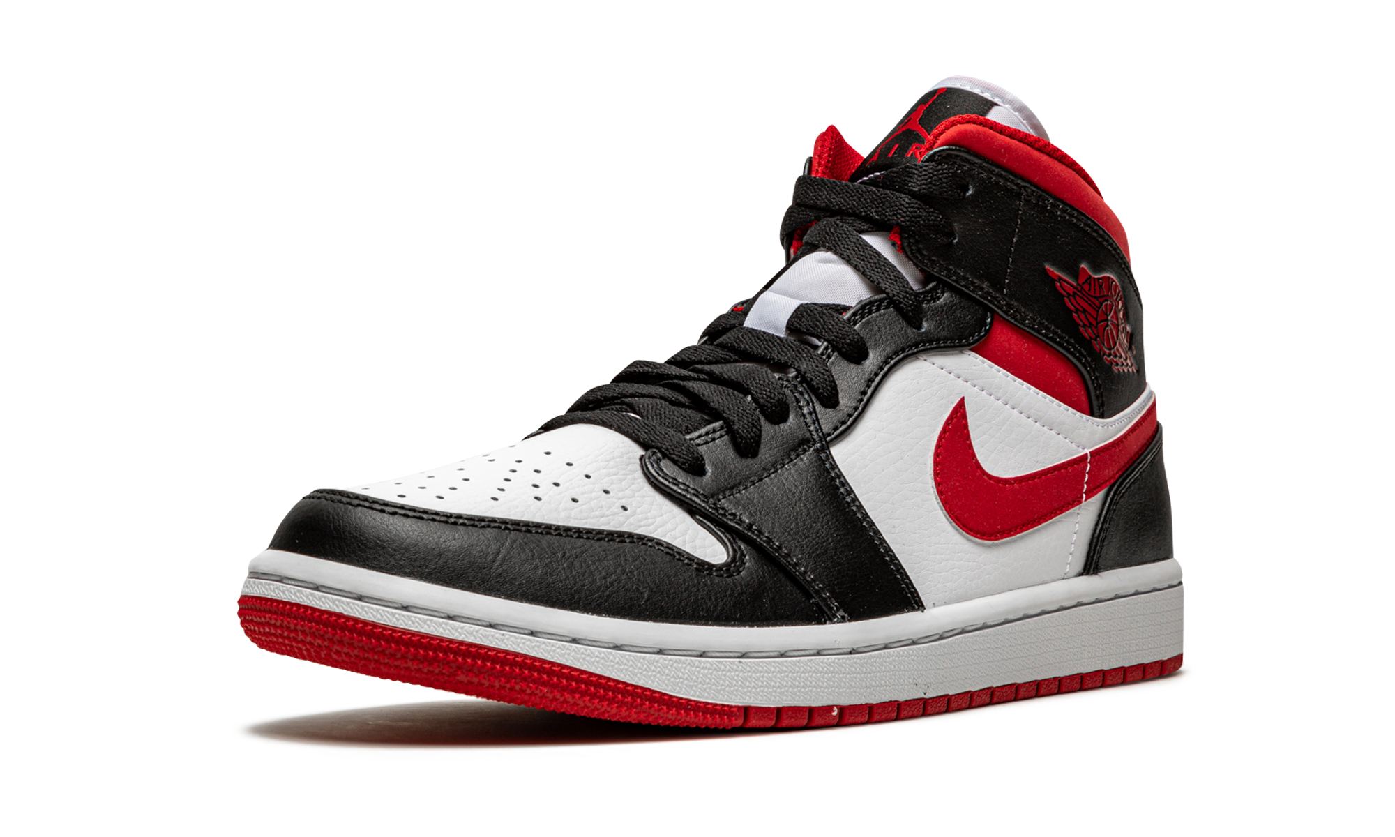 Air Jordan 1 Mid Metallic Red 554724 122