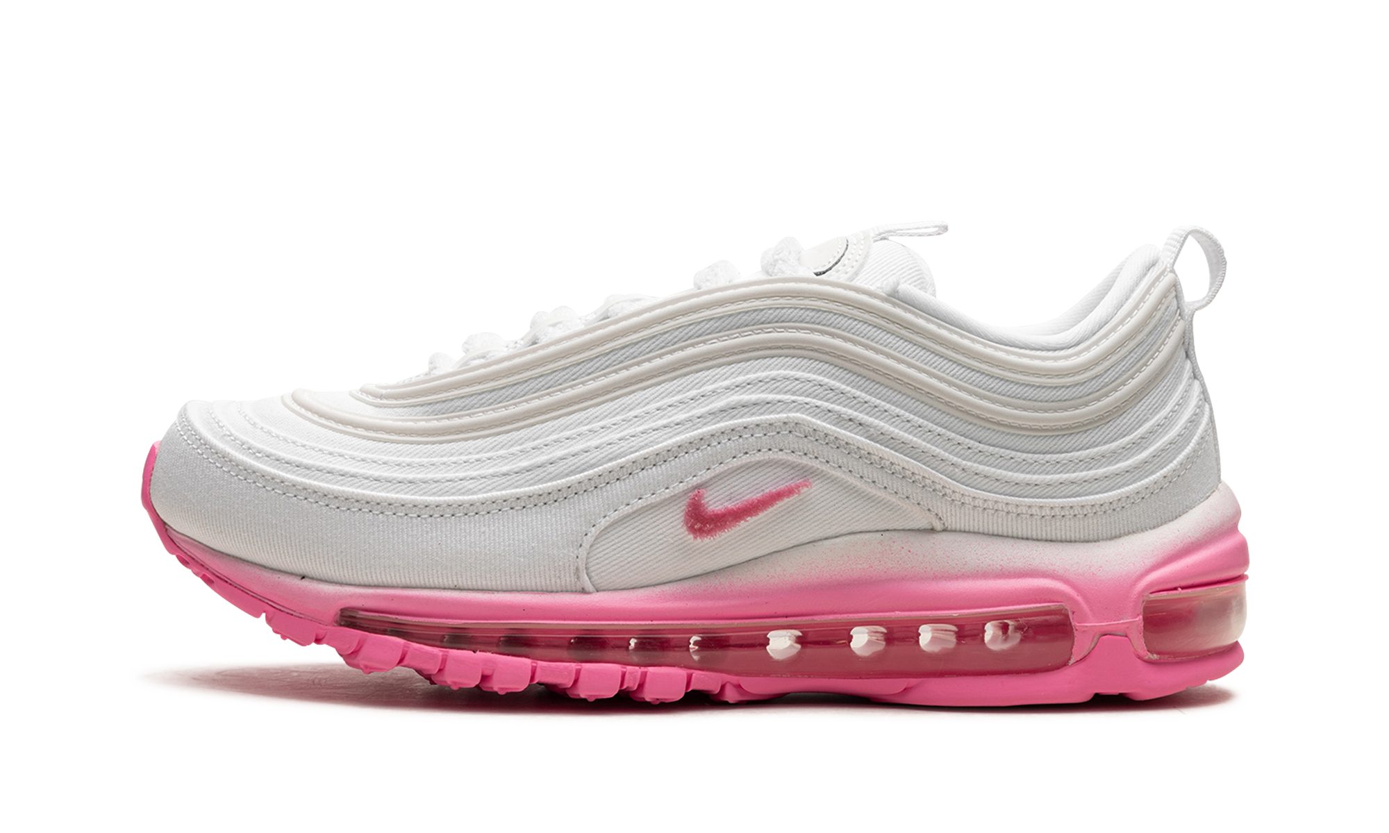 Nike AIR MAX 97 WMNS White Canvas / Pink Chenille FJ4549 100