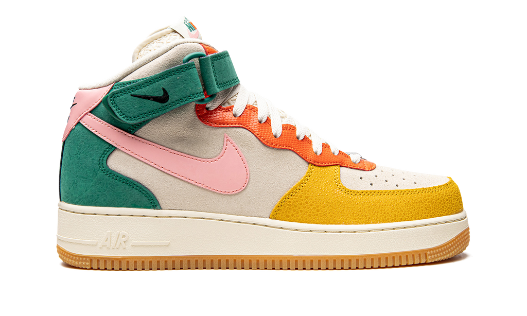 Nike Air Force 1 Vivid Sulfur and Rush Orange DR0158 100