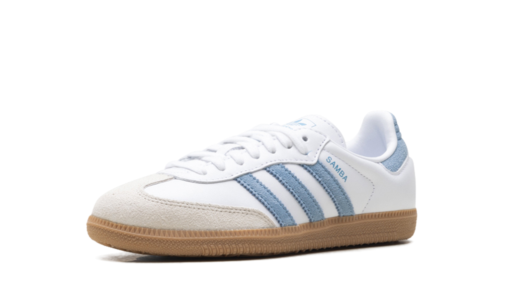 Adidas Samba OG WMNS White / Ash Blue JS1391