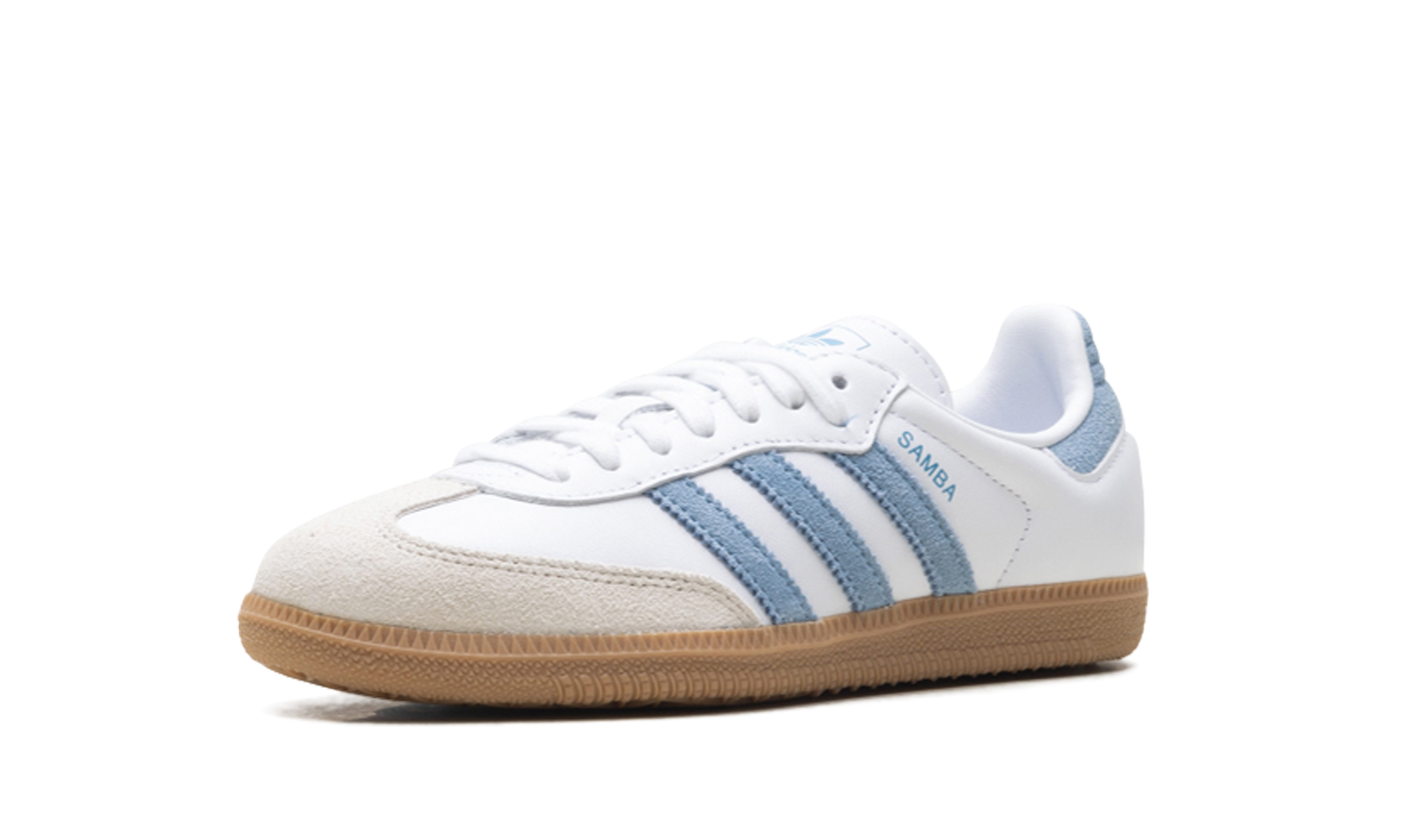 Adidas Samba OG WMNS White / Ash Blue JS1391