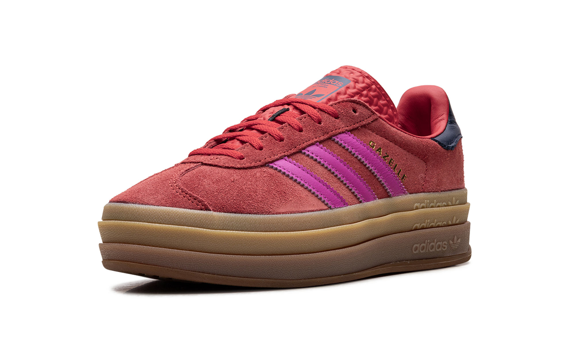 Adidas Gazelle Bold WMNS Red Semi Lucid Fuchsia JH9665