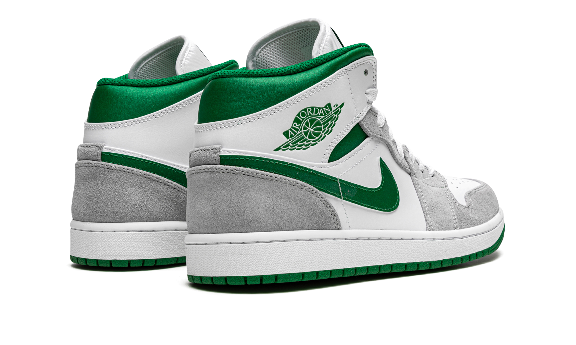 Air Jordan 1 Mid SE Grey / Pine Green / White DC7294 103