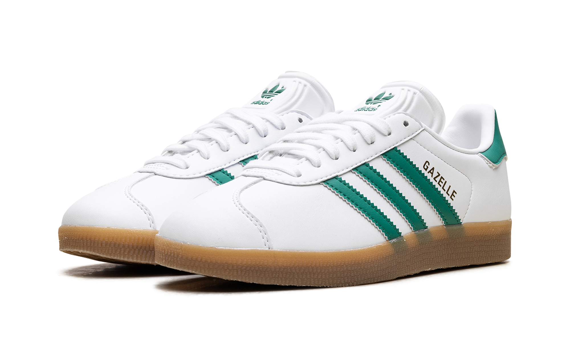 Adidas Gazelle White Bold Green Gum IH2216