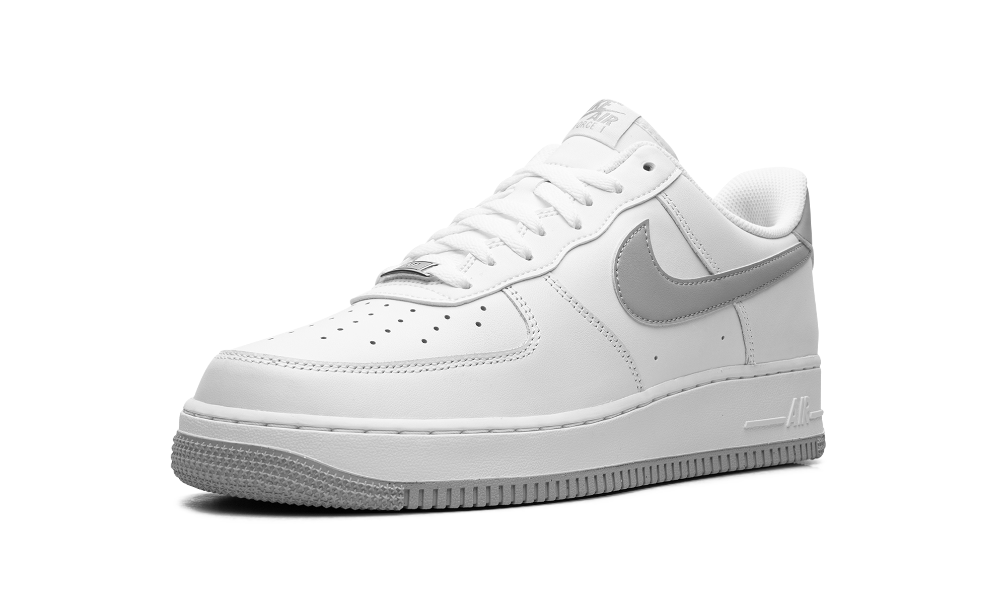 Nike Air Force 1 Low '07 White Light Smoke Grey FJ4146 100