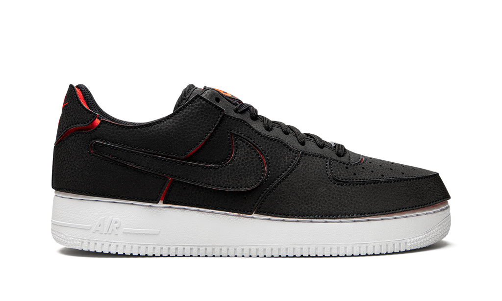 Nike Air Force 1/1 Black Chile Red DD2429 001
