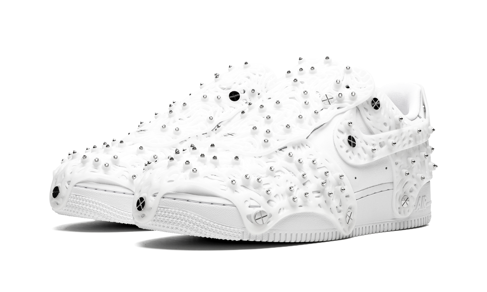 Nike AIR FORCE 1 LO LXX MNS WMNS Swarovski Retroreflective Crystals White CV7668 100