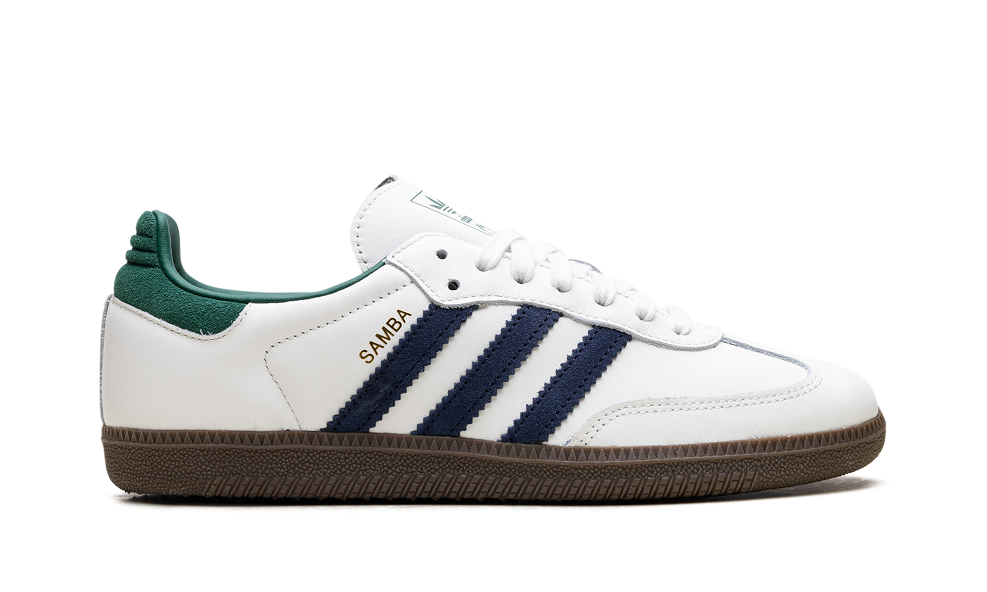 Adidas Samba OG Black White Collegiate Green IH4882