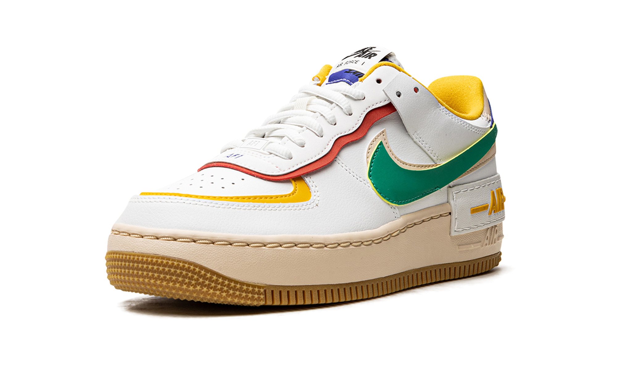 Nike AIR FORCE 1 LO SHADO MNS WMNS Summit White Neptune Green CI0919 118
