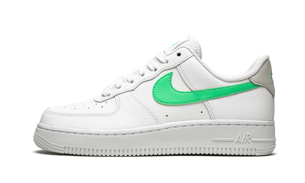Nike AIR FORCE 1 LO '07 MNS WMNS White / Green Glow 315115 164