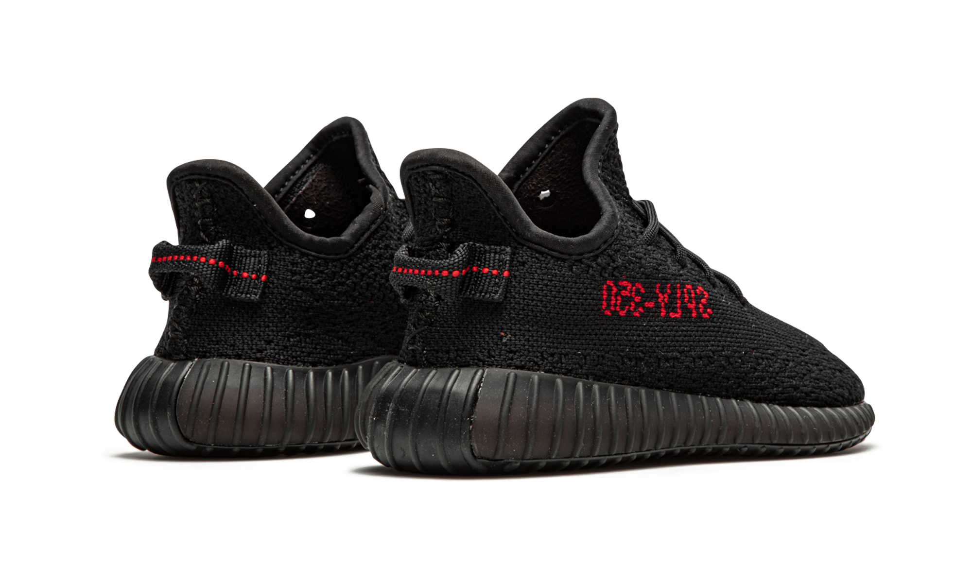 Yeezy Boost 350 V2 Infant Black Red BB6372