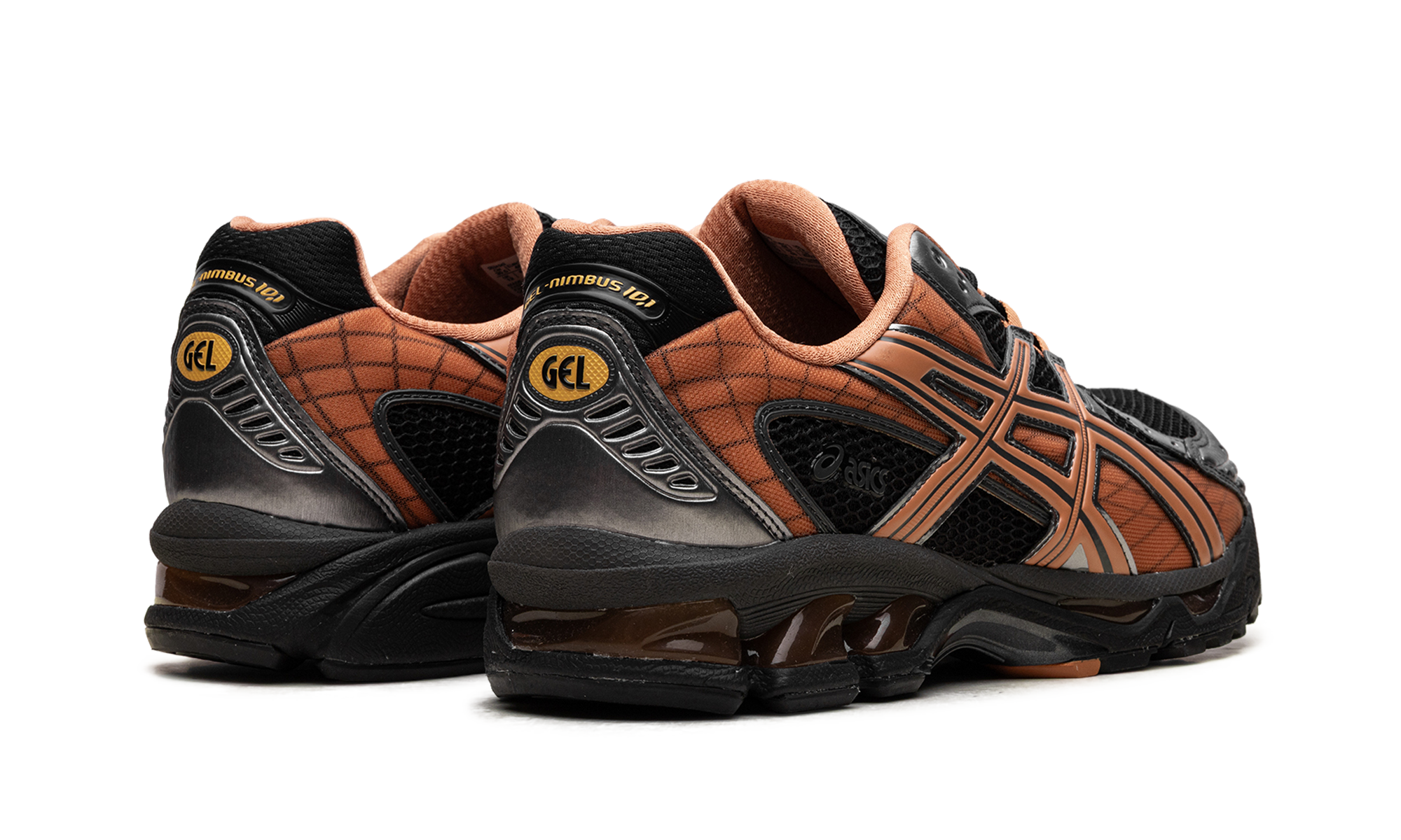 Asics GEL-Nimbus 10.1 Black Rust Orange 1203A543 004