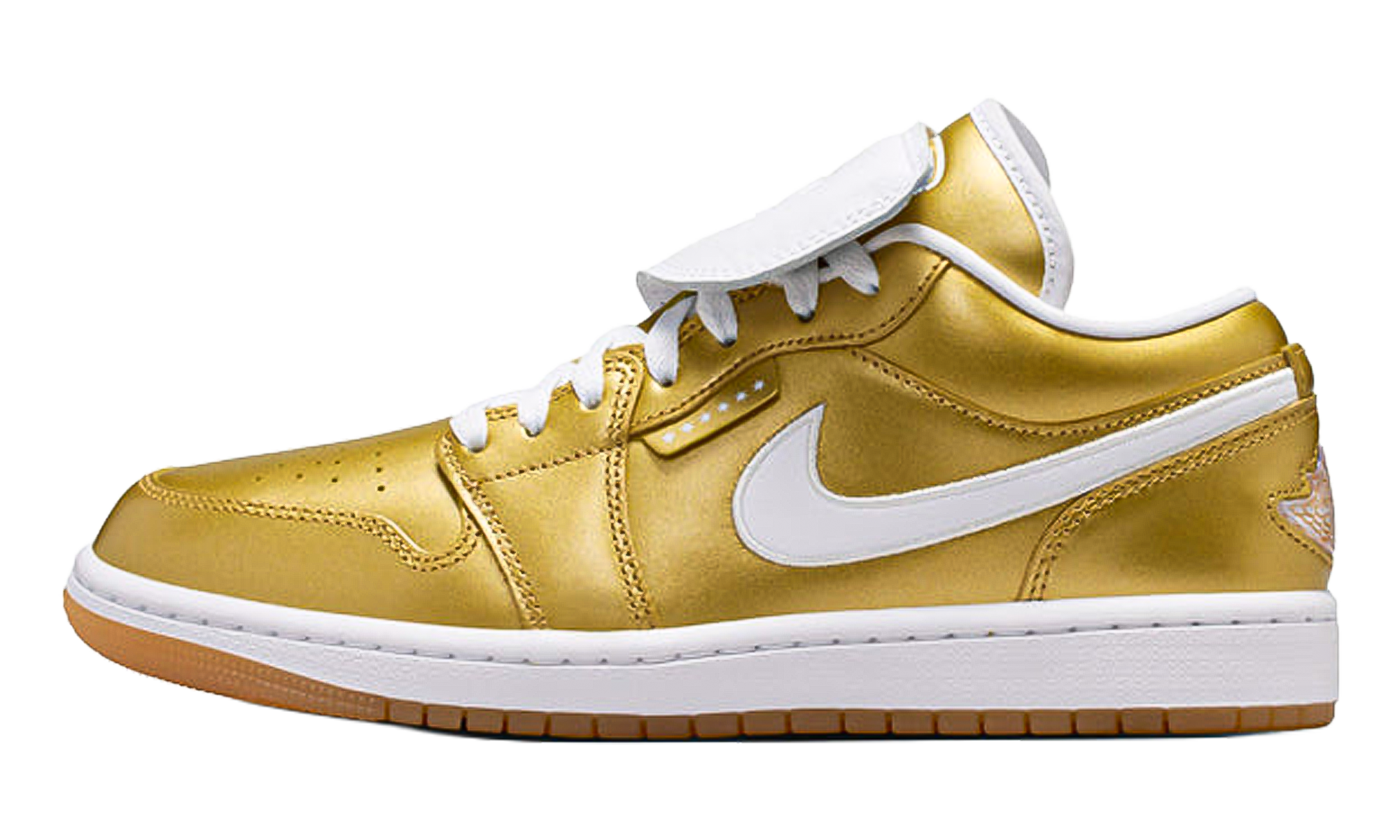 Air Jordan 1 Low WMNS Gold Tiempo IR2304 703