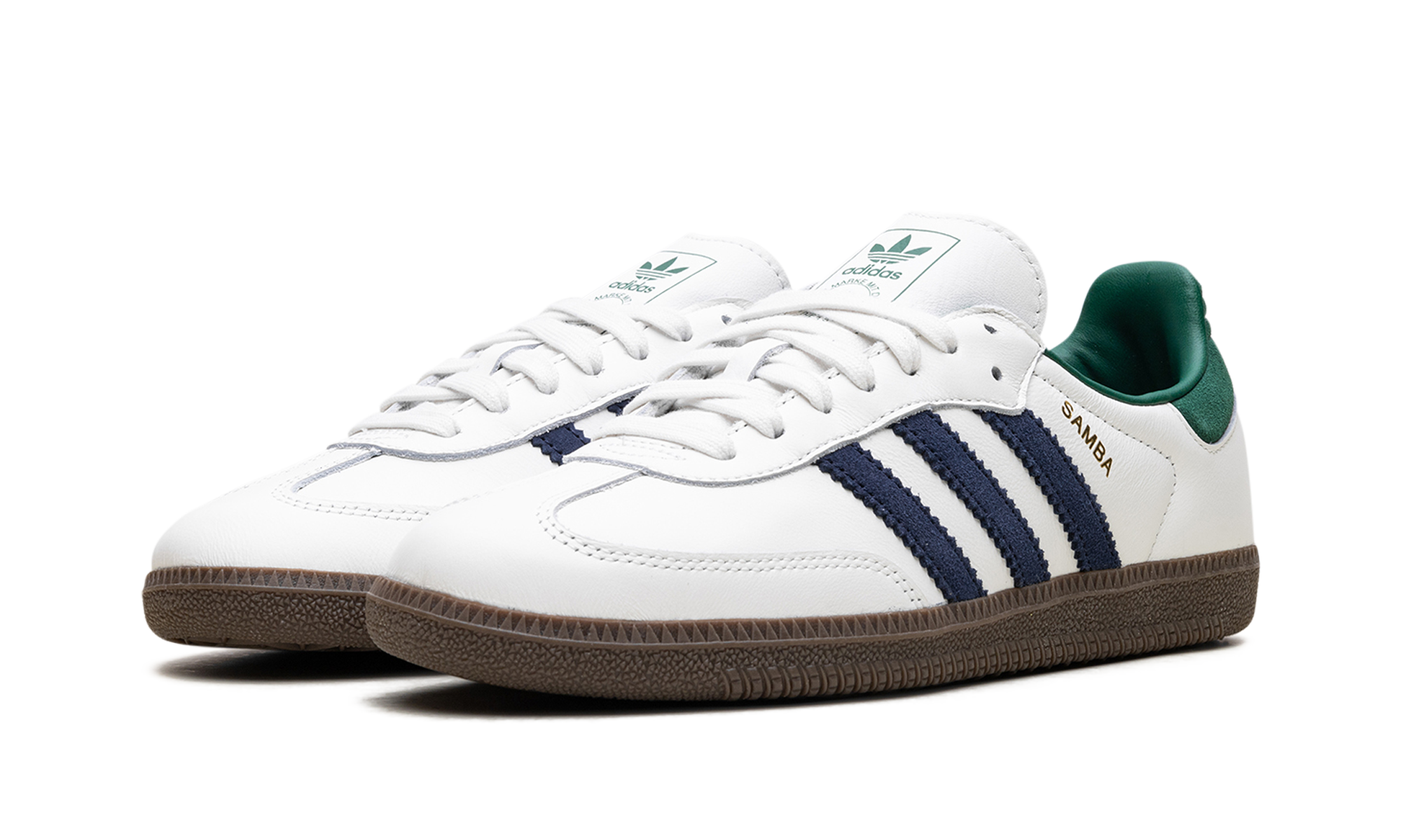 Adidas Samba OG Black White Collegiate Green IH4882