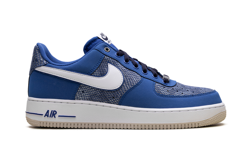 Nike Air Force 1 Snake Skin Blue 488298 410