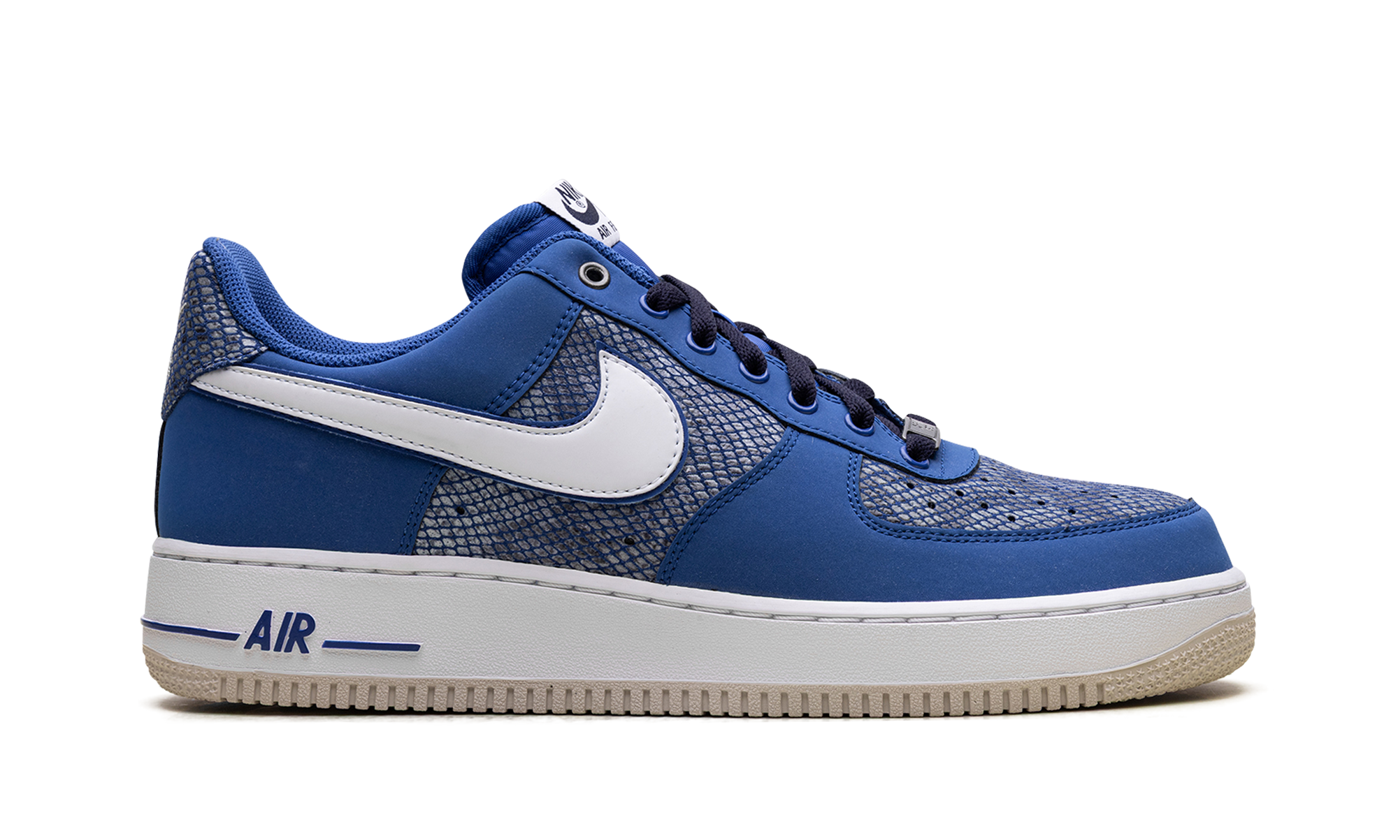 Nike Air Force 1 Snake Skin Blue 488298 410