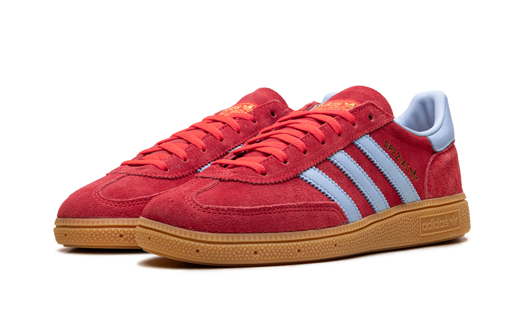 Adidas Handball Spezial WMNS Lucid Red Glow Blue Gum JR3607
