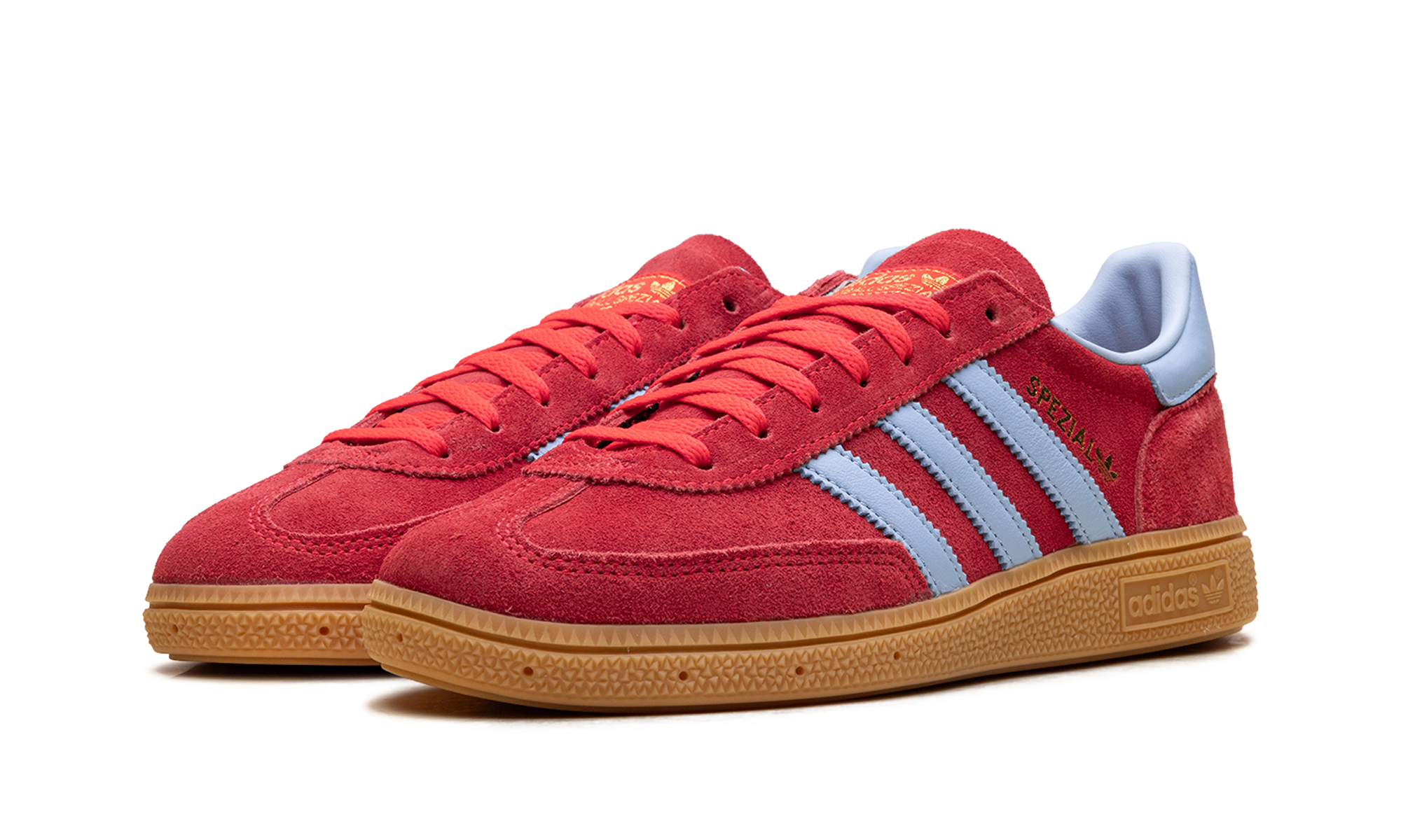 Adidas Handball Spezial WMNS Lucid Red Glow Blue Gum JR3607