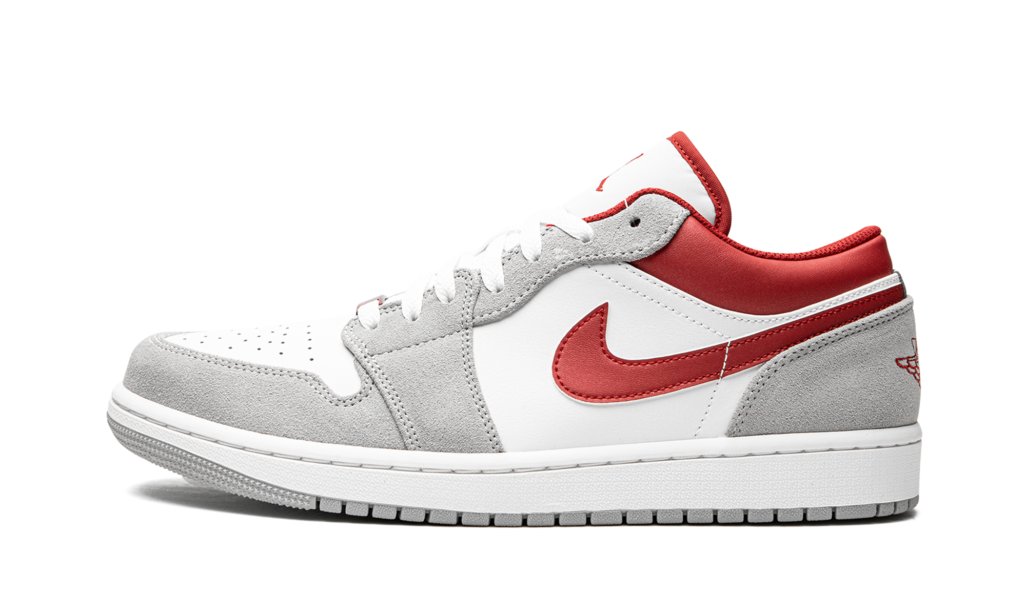 Air Jordan 1 Low SE White / Grey / Red DC6991 016