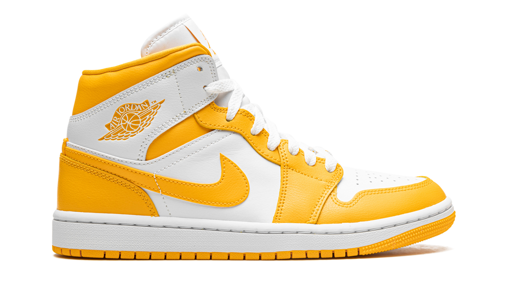 JORDAN 1 MID WMNS White / University Gold BQ6472 117