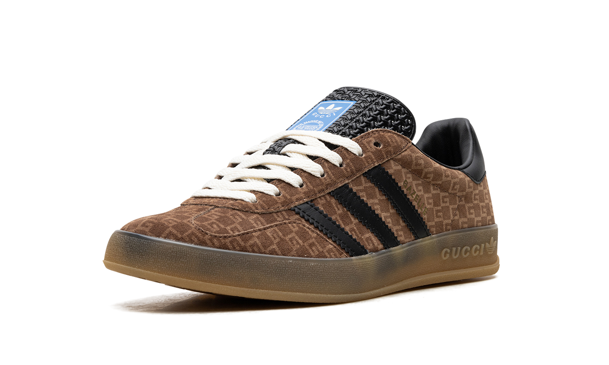 Adidas Gucci Gazelle GG Monogram - Brown 707847 AAA2V 8546