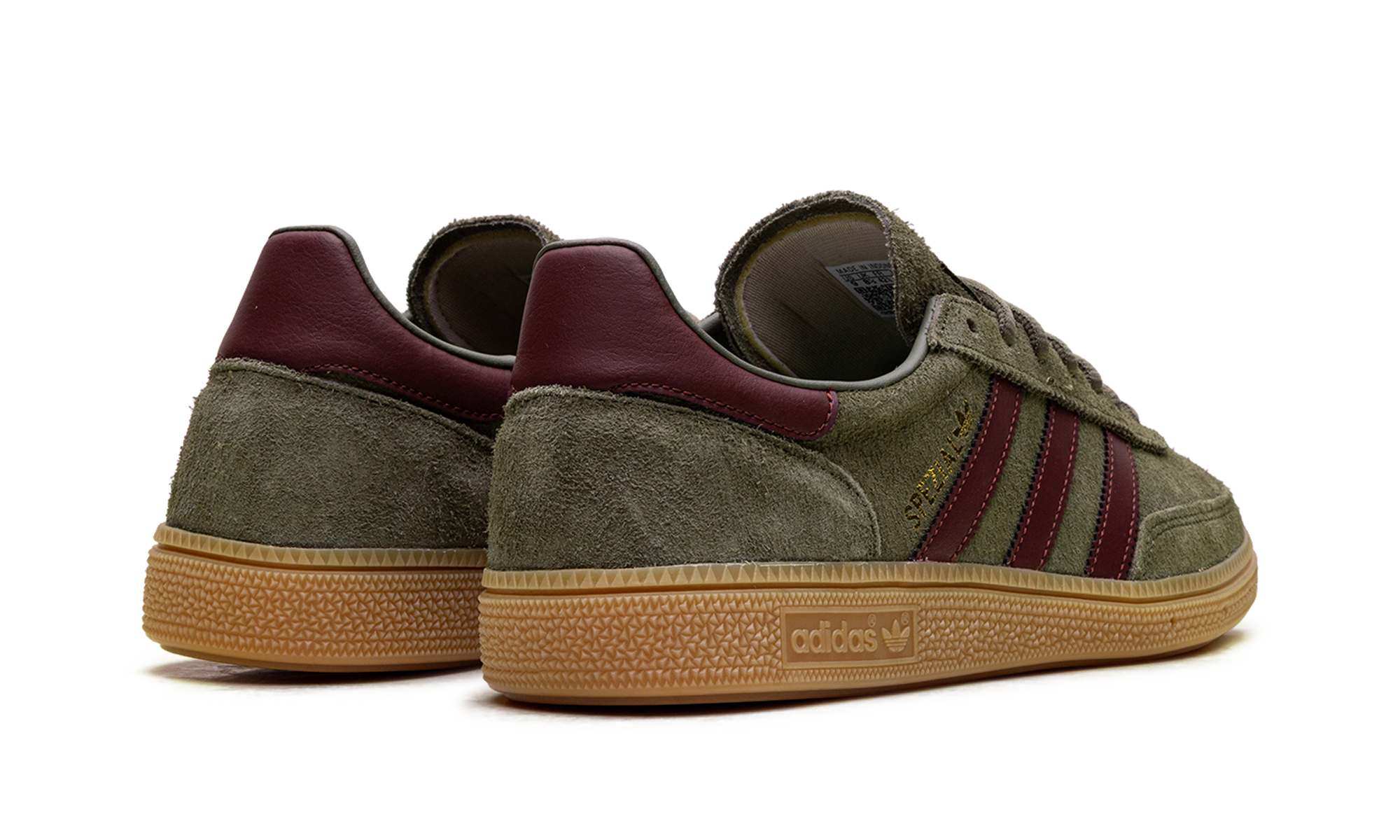 Adidas Handball Spezial Focus Olive Fox Brown Gum JQ8297