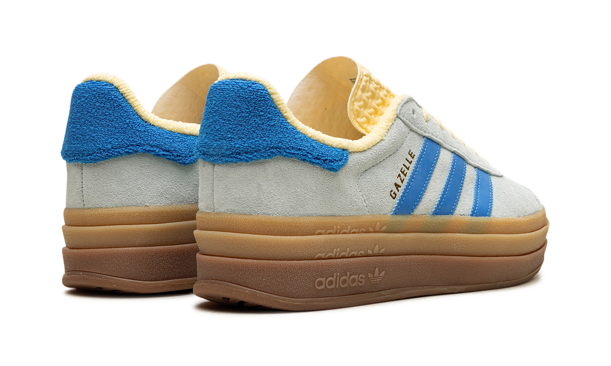 Adidas Gazelle Bold Wmns Almost Blue Yellow IE0430