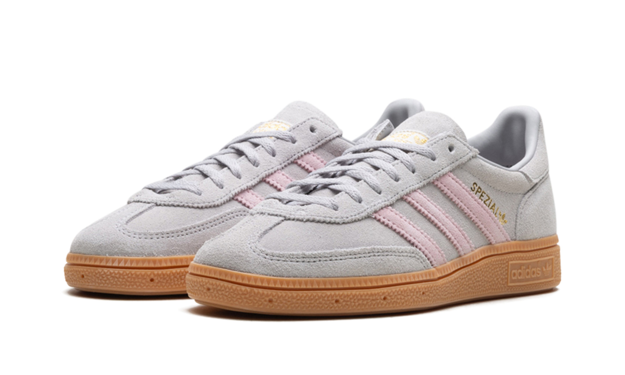 Adidas Handball Spezial WMNS Grey Clear Pink JR3083