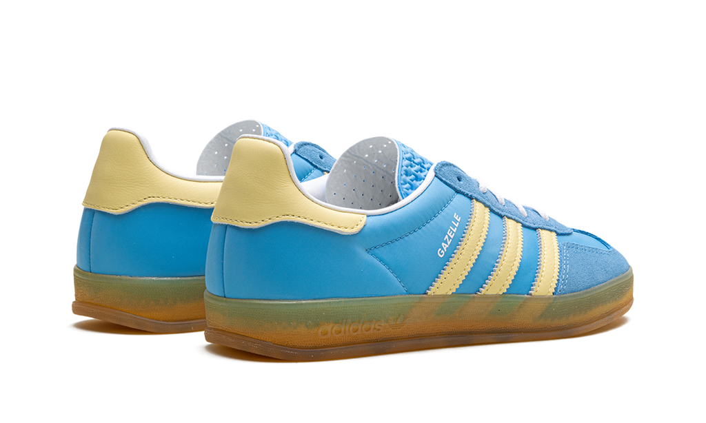 Adidas Gazelle Indoor WMNS Semi Blue Burst Almost Yellow IE2960
