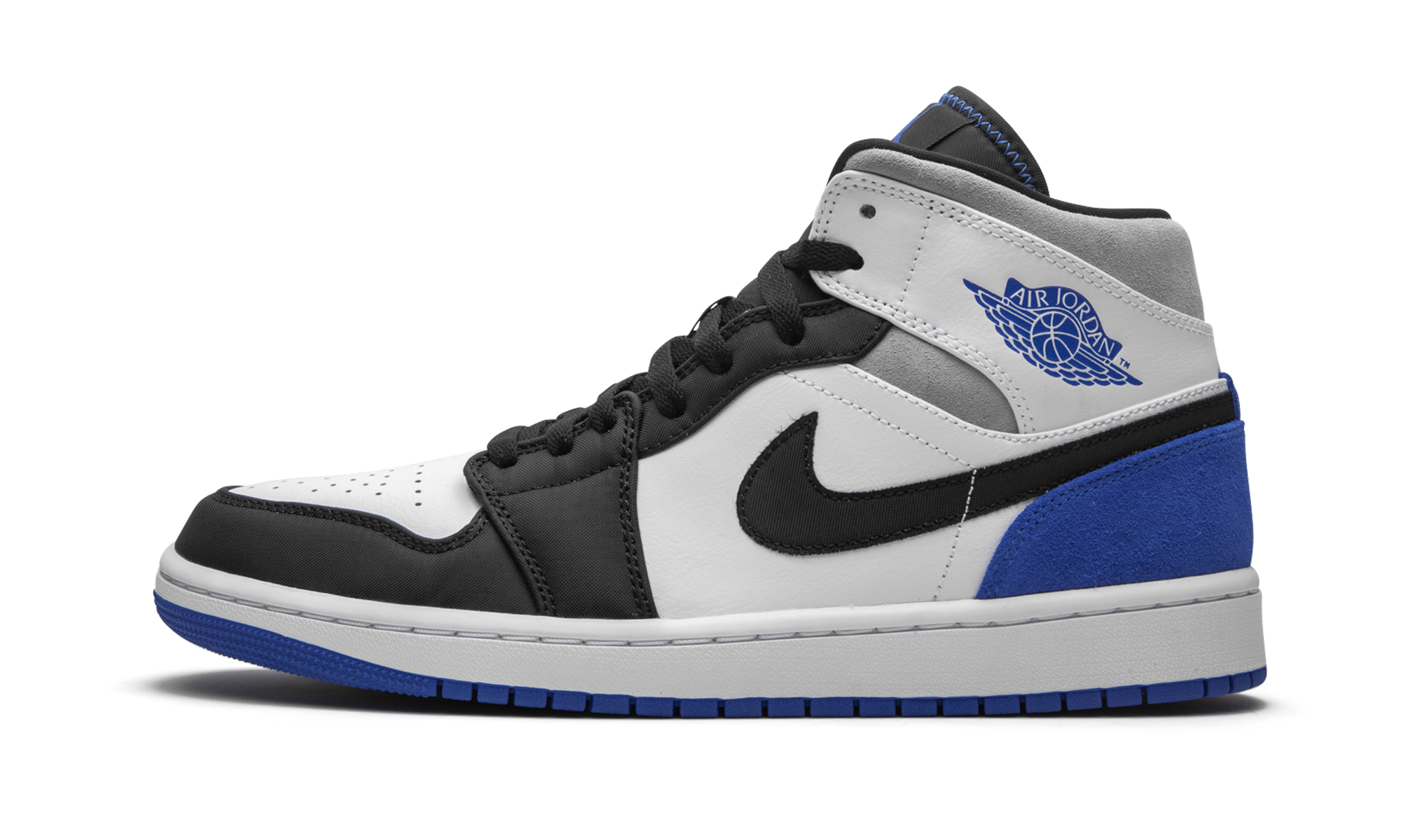 Air Jordan 1 Mid SE Game Royal Black Toe 852542 102