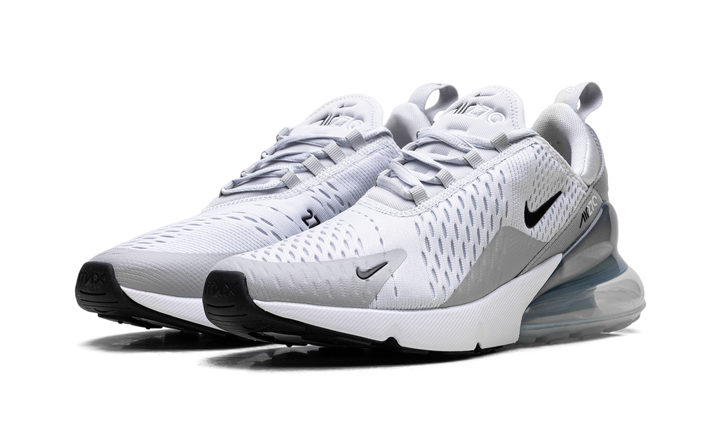 Nike Air Max 270 WMNS Pure Platinum Light Smoke Grey Metallic Silver Black AH6789 018