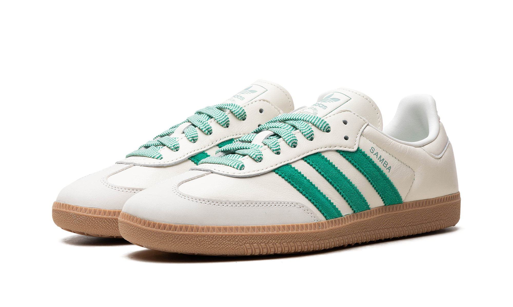 Adidas Samba WMNS Off White Court Green JI3906