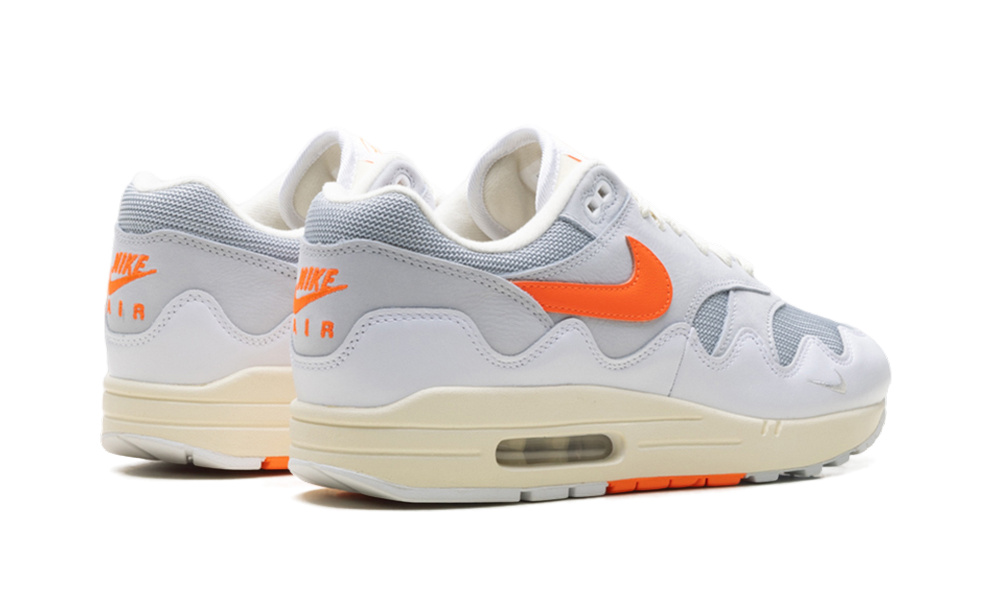 Nike Air Max 1 Patta Waves White Hyper Crimson (With Bracelet) II7055 100