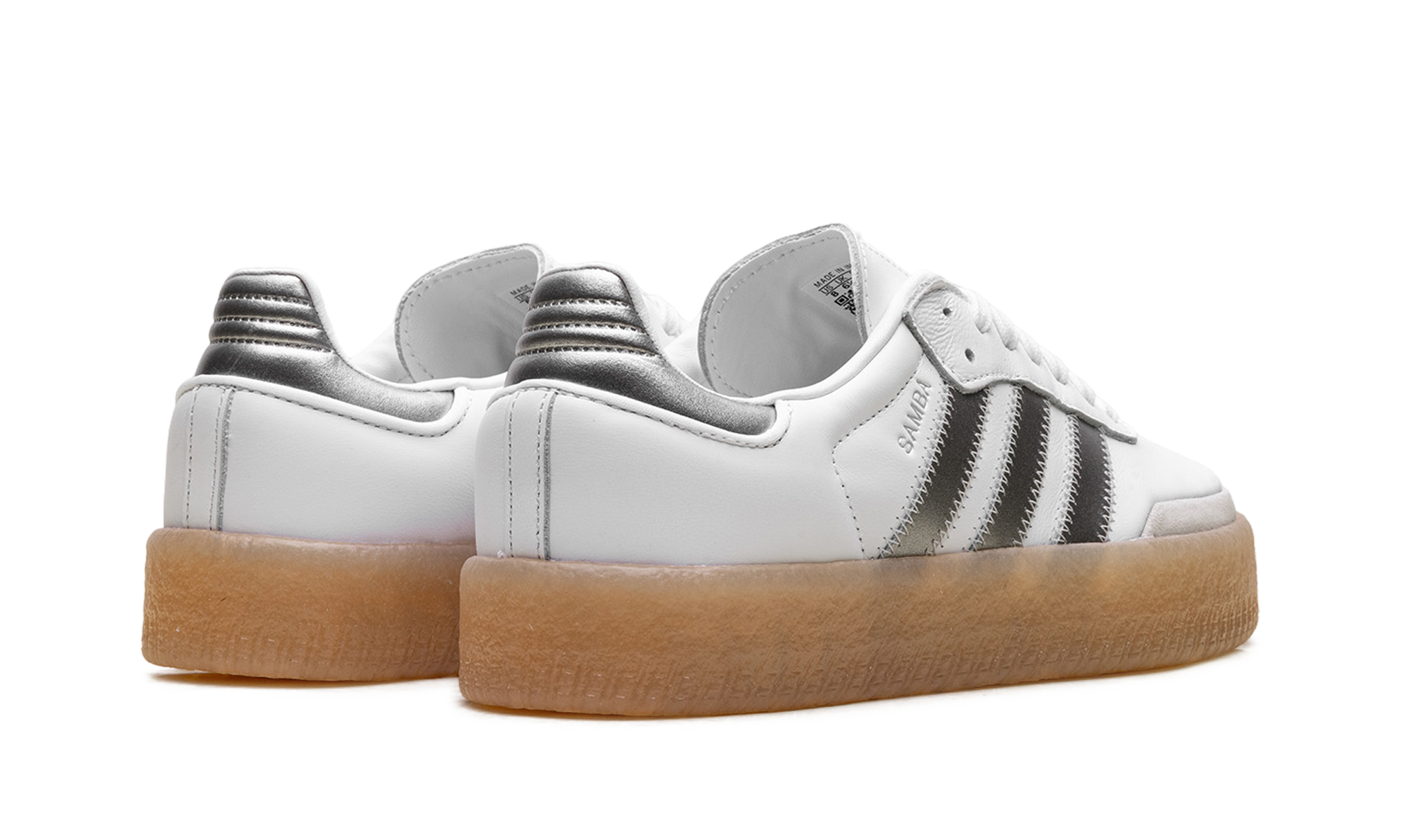 Adidas Sambae WMNS White Silver Metallic JS3943
