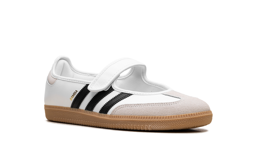 Adidas Samba Jane White Black Gum JR1402