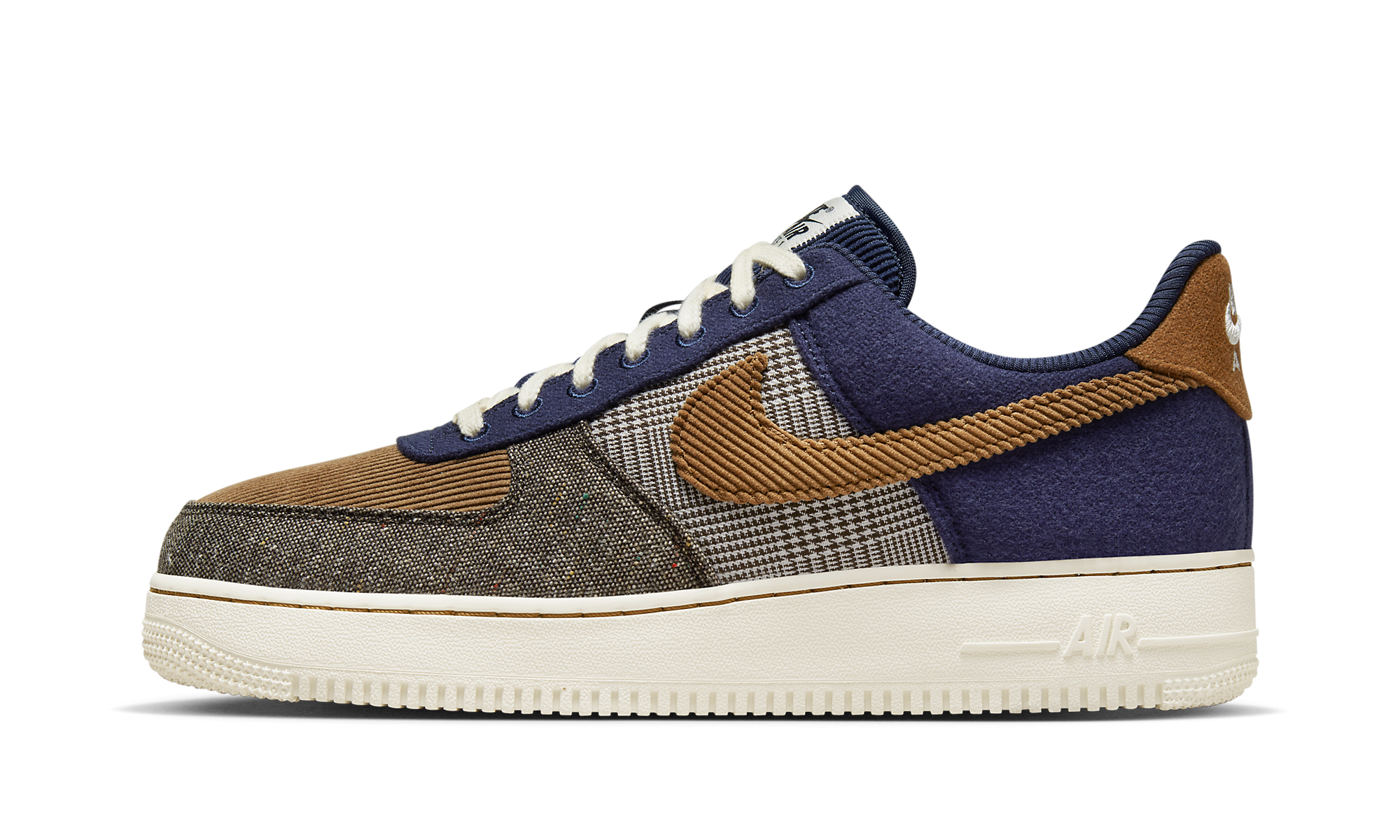 Nike Air Force 1 '07 PRM Tweed Corduroy FQ8744 410
