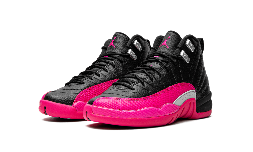 Air Jordan 12 Retro GS Black Pink 510815 026