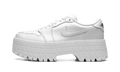 Jordan 1 Brooklyn Low WMNS White Metallic Silver HF3184 100