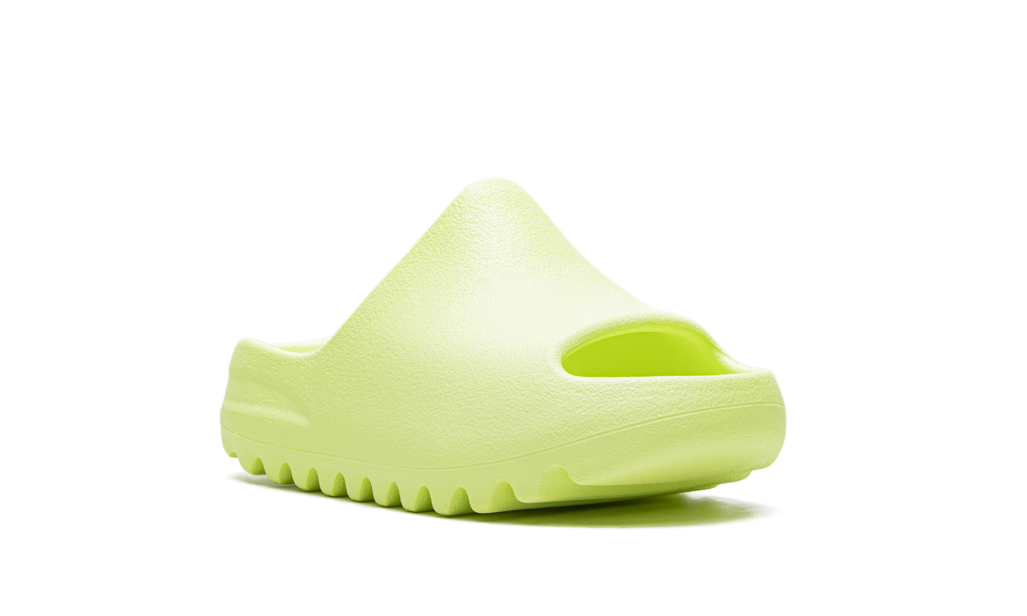 Yeezy Slide Kids Glow Green HQ4116